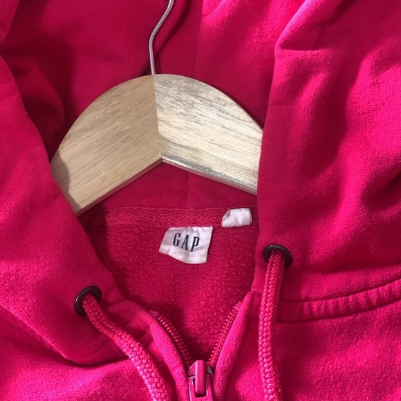 GAP Vibrant pink Zip-Up Hoodie - Picture 3 of 6